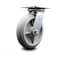 Service Caster 8 Inch Heavy Duty Top Plate Thermoplastic Swivel Caster with Roller Bearing SCC SCC-35S820-TPRRD - alternate 1